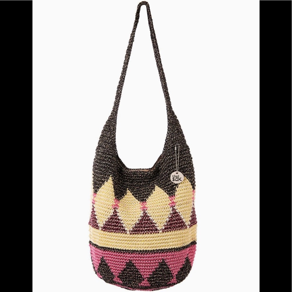 The Sak Limited Edition 120 Ashbury,#164 of 300 Hand Crochet CottonHobo Bag,NWOT